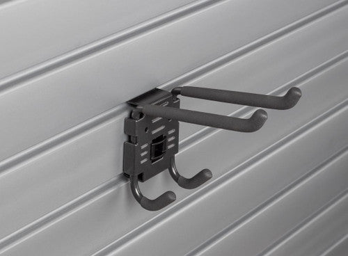 Double Utility Hook w/ Lock (Graphite)